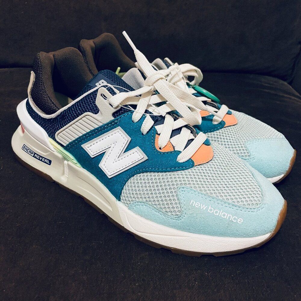 New Balance 997S Teal Brown MS997JHY Mens 8.5 US 42 EUR 8 UK Authenticated